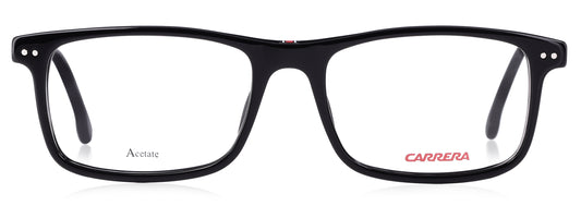 Carrera 2001 T/U 807 Medium Black Unisex Premium Eyeglasses