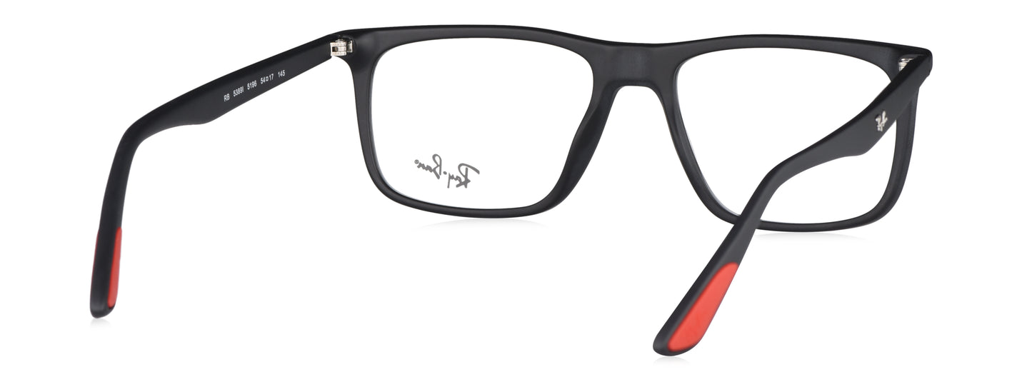 Ray-Ban RB5389I 5196 Medium Matt Black Unisex Premium Eyeglasses