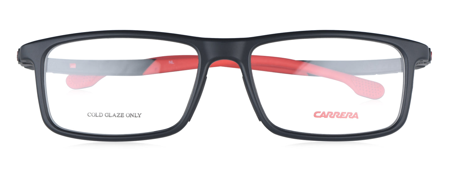 HYPERFIT 14 003 5336 Medium Black/Red Unisex Premium Eyeglasses