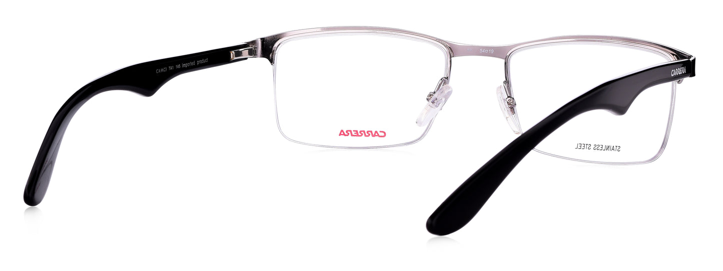 Carrera CA 6623 7A1 Medium Black Unisex Premium Eyeglasses