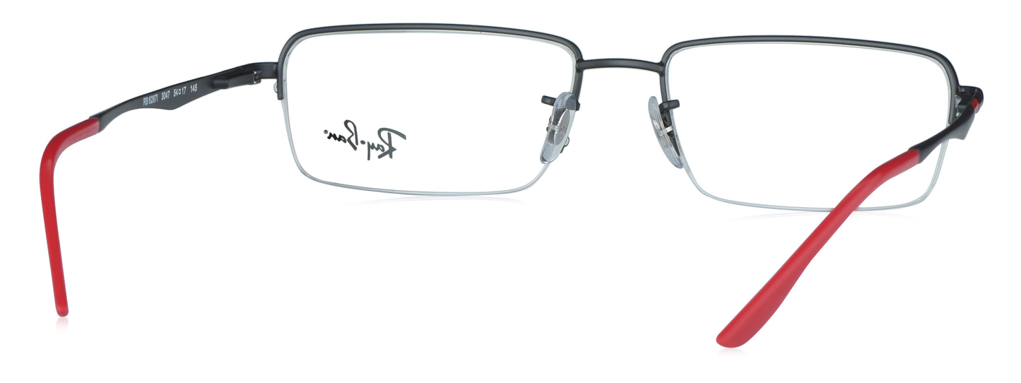 RB 6267I 3047 medium Black/Red Unisex Premium Eyeglasses