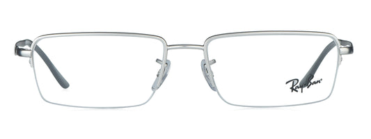 RB 6267I 2538 medium Silver/Black Unisex Premium Eyeglasses