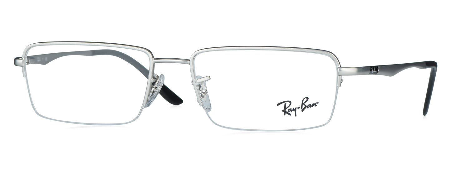 RB 6267I 2538 medium Silver/Black Unisex Premium Eyeglasses