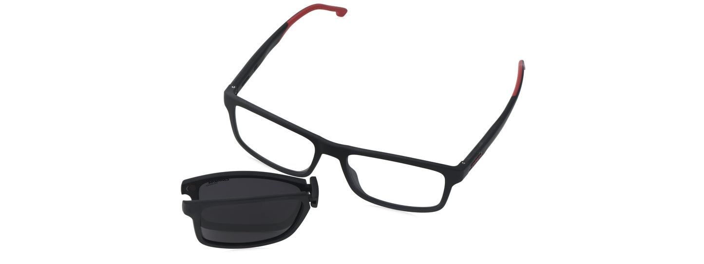 CA 8057/CS 00399  Medium Matte Black Unisex Premium Eyeglasses