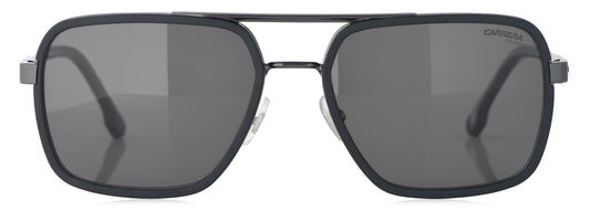CARRERA 256/S V8IM9 Medium Matte Black Unisex Premium Sunglasses