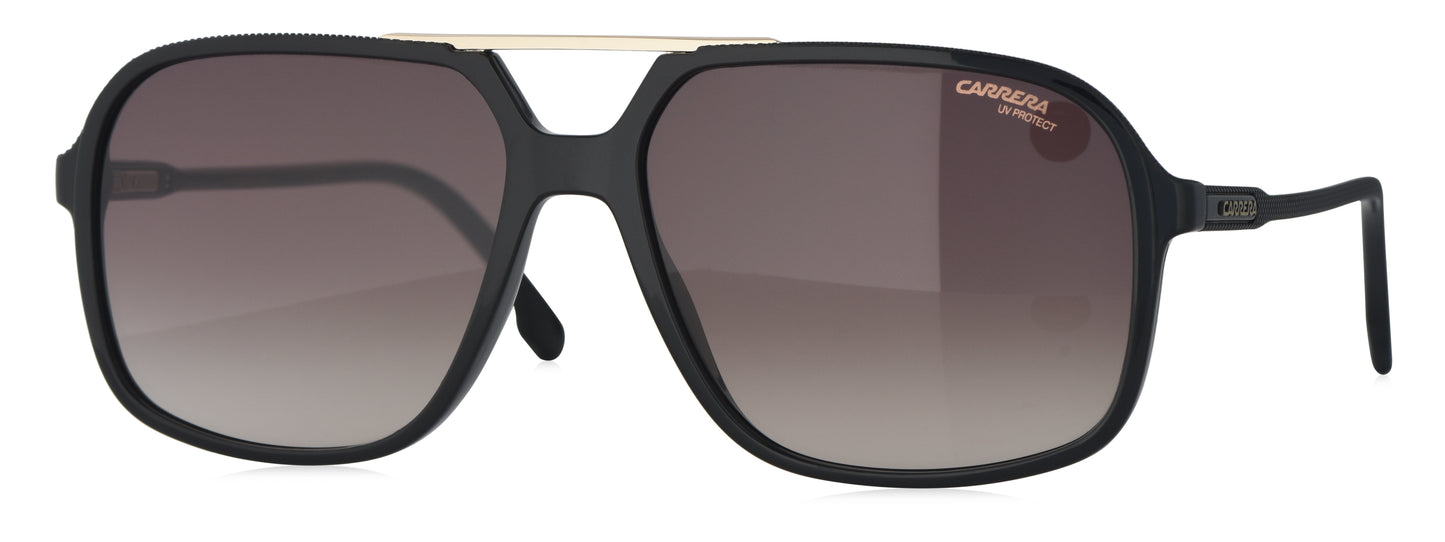 CARRERA 229/S R60HA Medium Black Unisex Premium Sunglasses