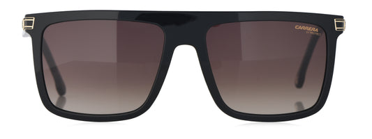 CARRERA 1048/S 807HA Medium Black Unisex Premium Sunglasses