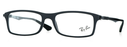 RB 7017 5196 medium Matt Black Unisex Premium Eyeglasses