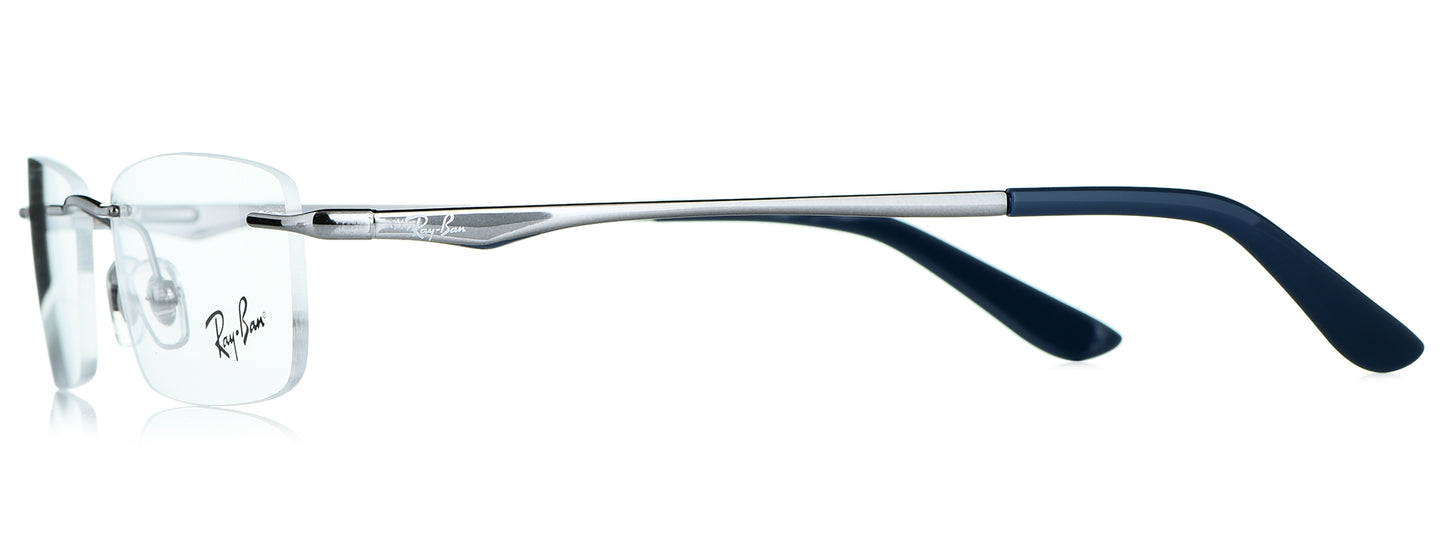 RB 6303-I 2502 medium Blue/Gun Unisex Premium Eyeglasses