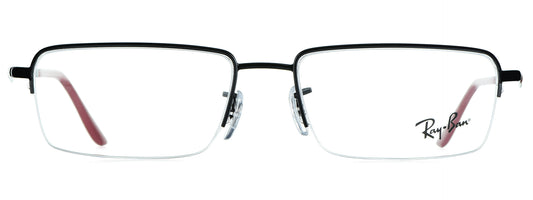 RB 6267-I 2509 medium Black/Red Unisex Premium Eyeglasses