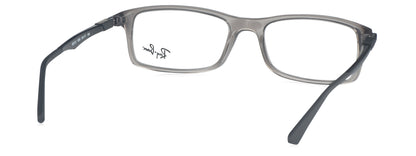 RB 7017 8059 medium transparent grey unisex premium eyeglasses.