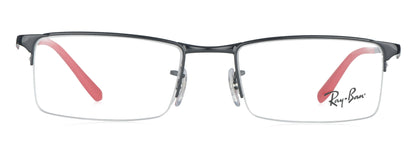 RB 6304I 2509 medium Black/Red Unisex Premium Eyeglasses