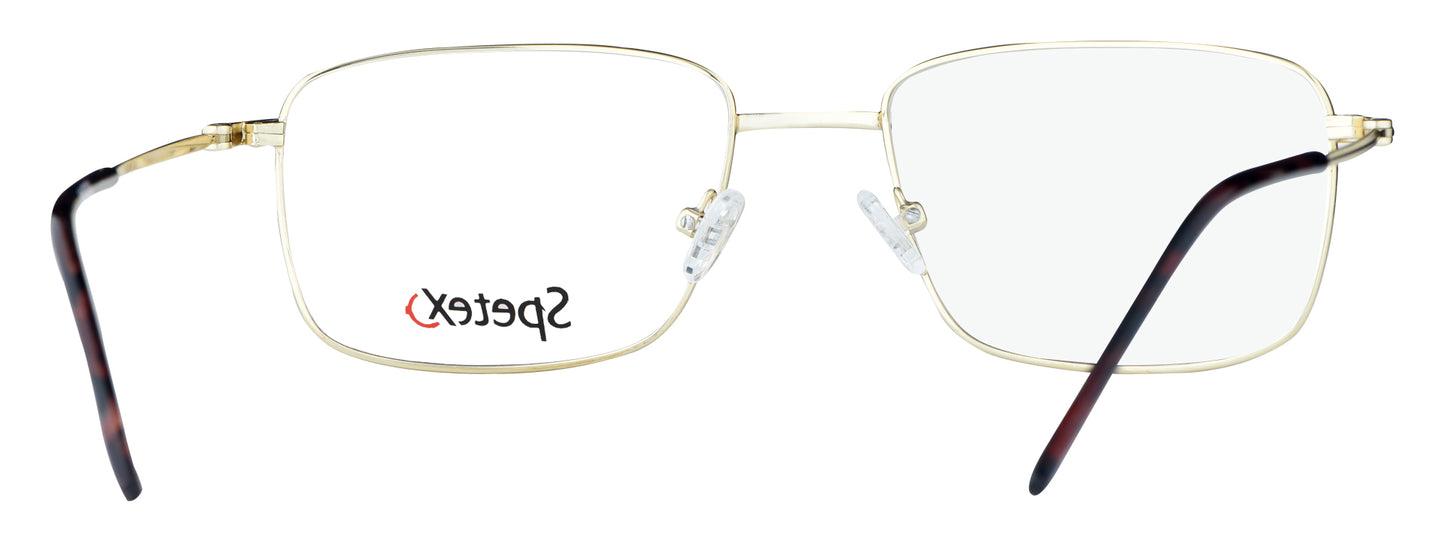M-6028 Gold Medium Gold Unisex  Eyeglasses