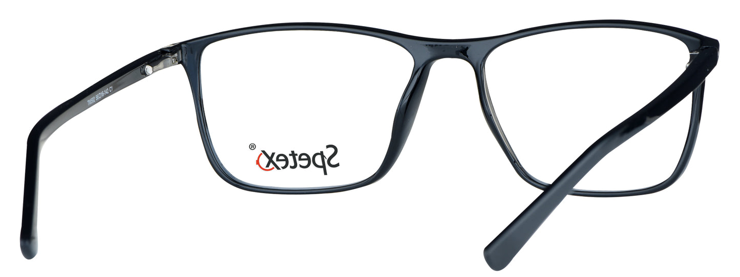 TM 592 C1  Medium Black Unisex  Eyeglasses