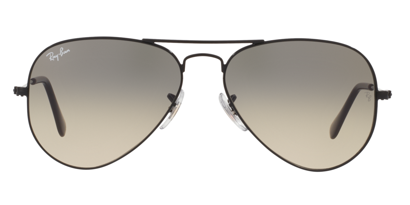 Ray-Ban 0RB3025I 002/32 55 grey gradient aviator sunglasses 