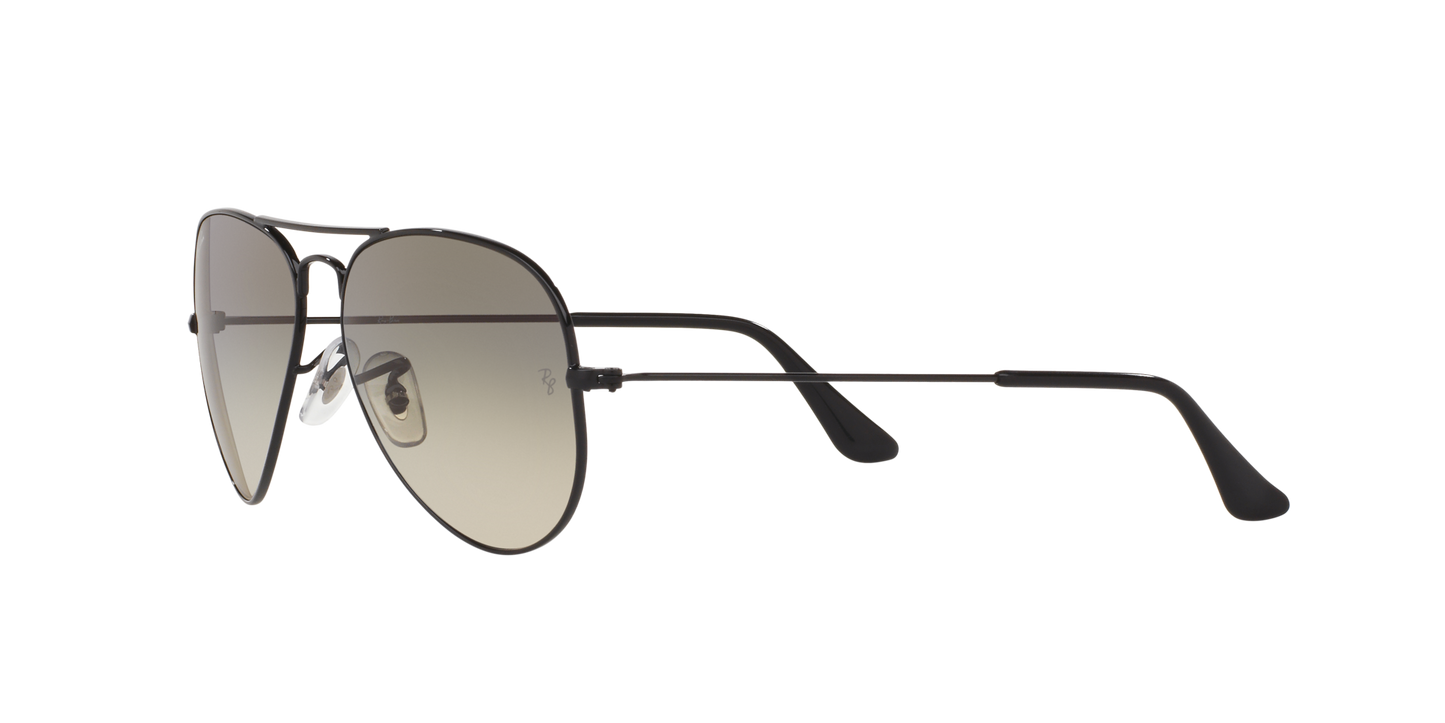 Ray-Ban 0RB3025I 002/32 55 grey gradient aviator sunglasses 
