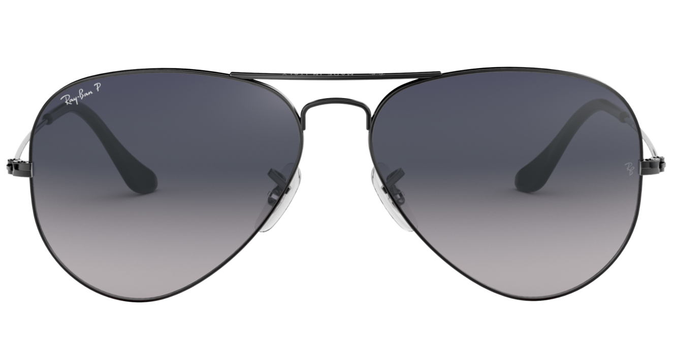 Ray-Ban 0RB3025I 004 Blue Gradient Grey Aviator Sunglasses