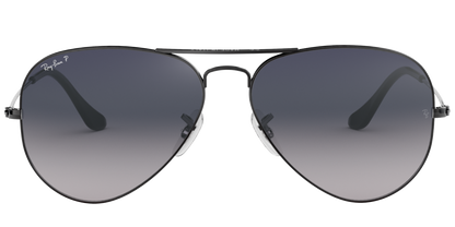 Ray-Ban 0RB3025I 004 Blue Gradient Grey Aviator Sunglasses