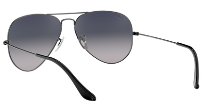 Ray-Ban 0RB3025I 004 Blue Gradient Grey Aviator Sunglasses