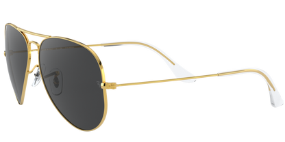 Ray-Ban 0RB 3025 919648 55 Black Aviator Sunglasses