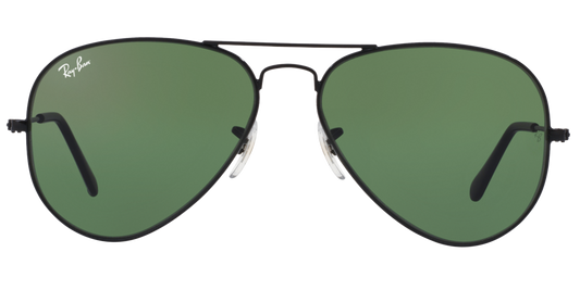 Ray-Ban ORB3025I L2823 58 Green Aviator Sunglasses