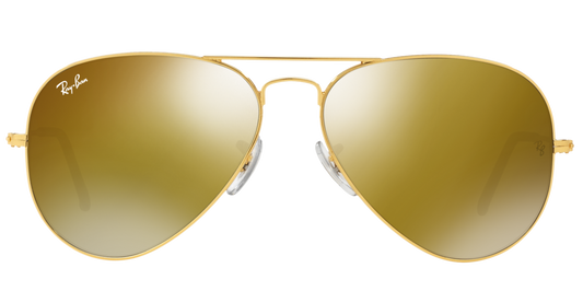 Ray-Ban ORB3025I W3276 58 Yellow Mirror Sunglasses