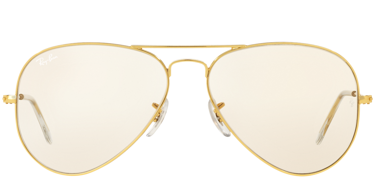 Ray-Ban Orb3025i-l2928 Yellow Aviator Sunglasses