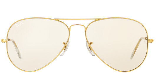 Ray-Ban Orb3025i-l2928 Yellow Aviator Sunglasses