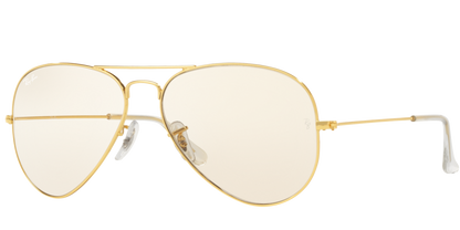 Ray-Ban Orb3025i-l2928 Yellow Aviator Sunglasses