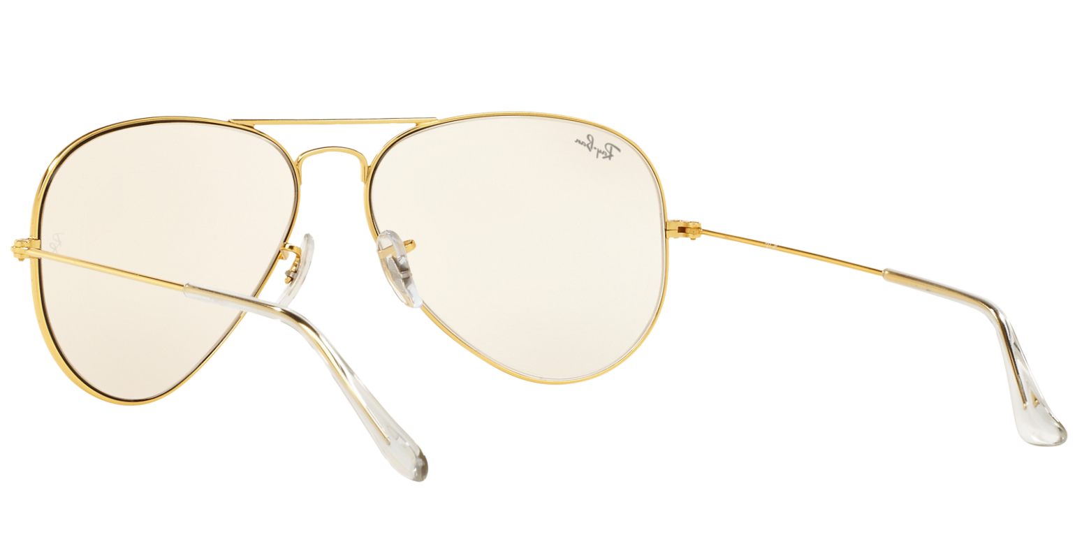 Ray-Ban Orb3025i-l2928 Yellow Aviator Sunglasses