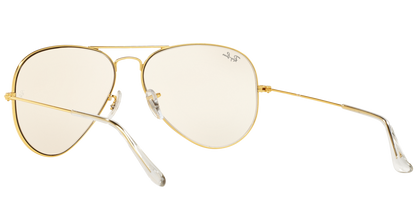 Ray-Ban Orb3025i-l2928 Yellow Aviator Sunglasses