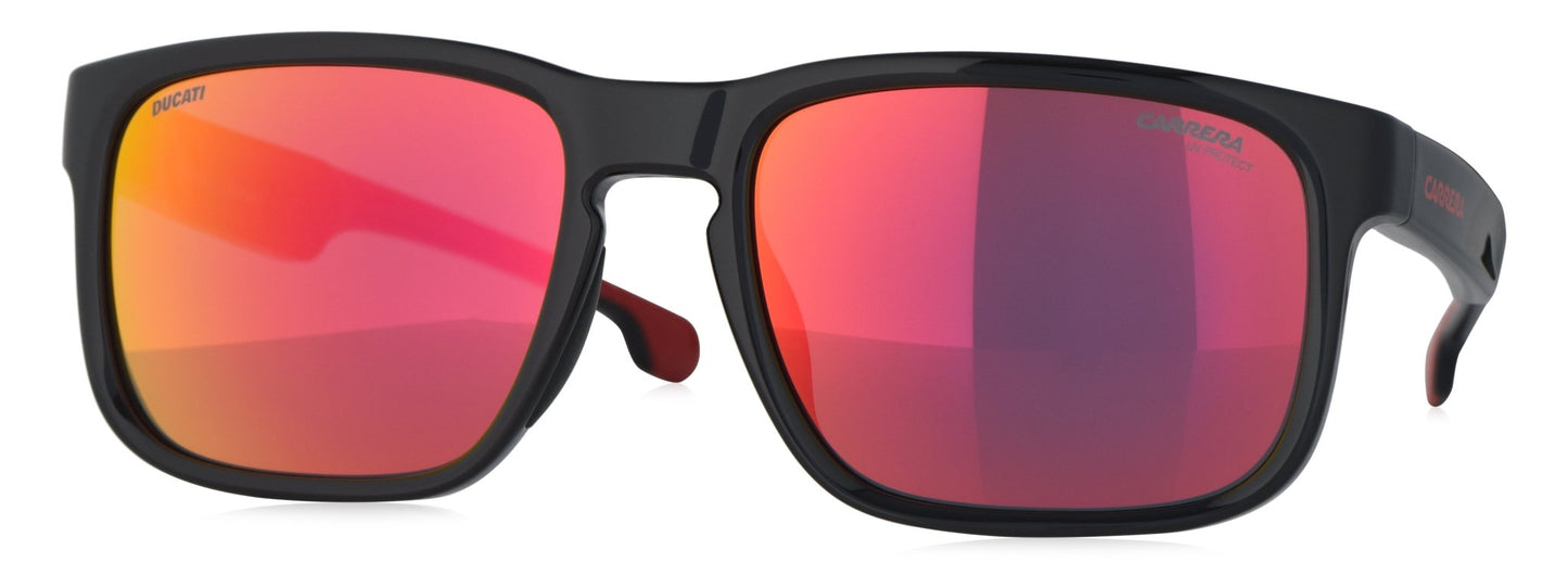 CARDUC 001/S OI TUZ Medium Red/Black Unisex Premium Sunglasses - Spetex.com