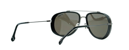 CARRERA 166/S KJ1 Medium Gun/Black Unisex Sunglasses - Spetex.com