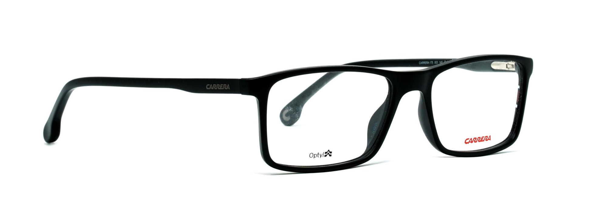 CARRERA 175 003 Medium Matte Black Unisex Eyeglasses - Spetex.com