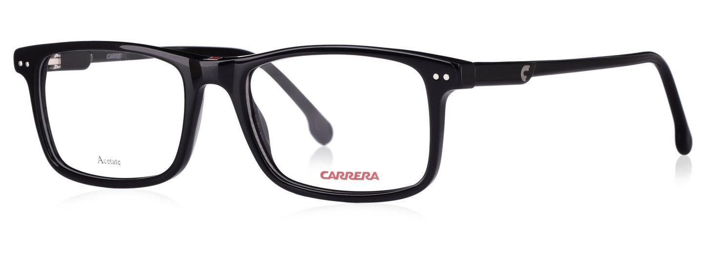 Carrera 2001 T/U 807 Medium Black Unisex Premium Eyeglasses - Spetex.com