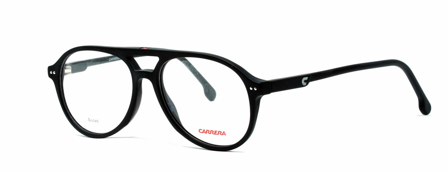 CARRERA 2002T/U 003 Medium Matte Black Unisex Eyeglasses - Spetex.com