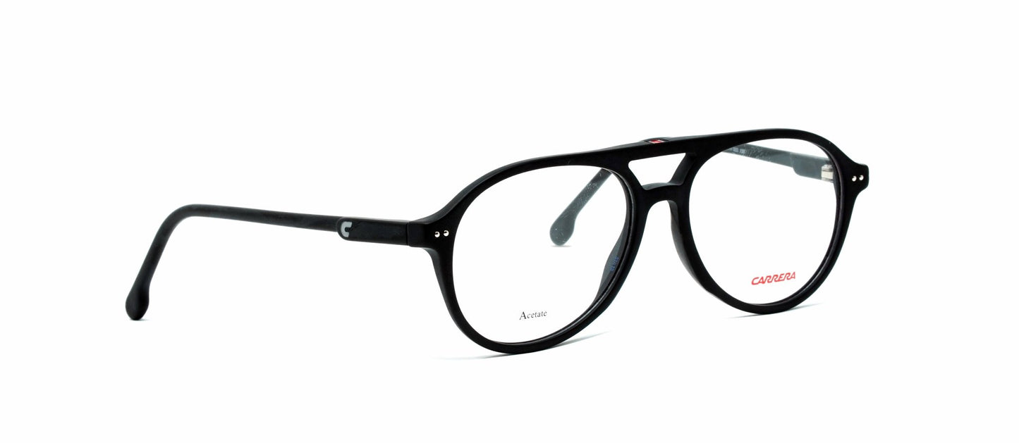 CARRERA 2002T/U 003 Medium Matte Black Unisex Eyeglasses - Spetex.com