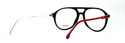 CARRERA 2002T/U 807 5115 Medium Black Unisex Eyeglasses - Spetex.com