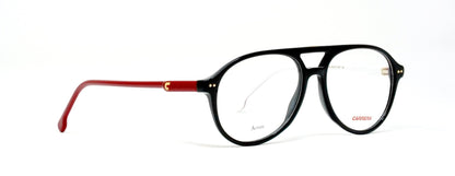 CARRERA 2002T/U 807 5115 Medium Black Unisex Eyeglasses - Spetex.com