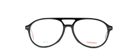 CARRERA 2002T/U 807 5115 Medium Black Unisex Eyeglasses - Spetex.com