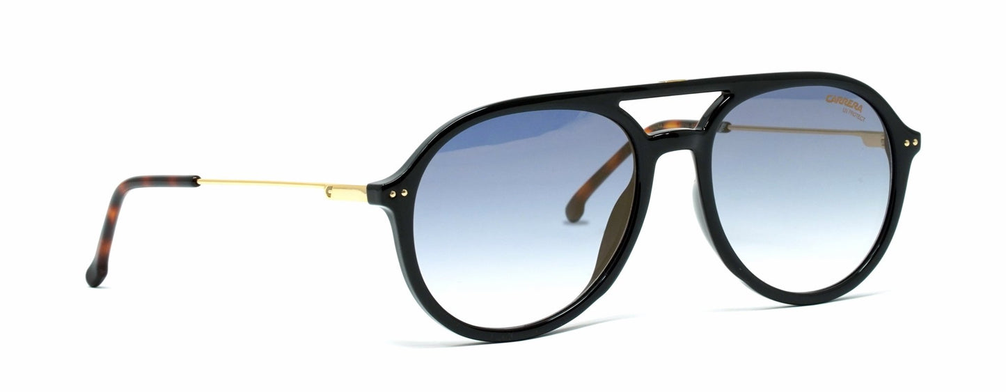 CARRERA 2005T/S 807 Medium Black Unisex Premium Sunglasses - Spetex.com