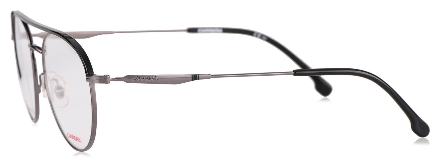 CARRERA 210 KJ1 Medium Gun/Black Unisex Premium Eyeglasses - Spetex.com