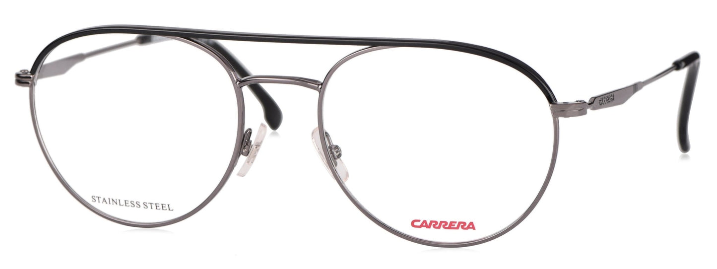 CARRERA 210 KJ1 Medium Gun/Black Unisex Premium Eyeglasses - Spetex.com