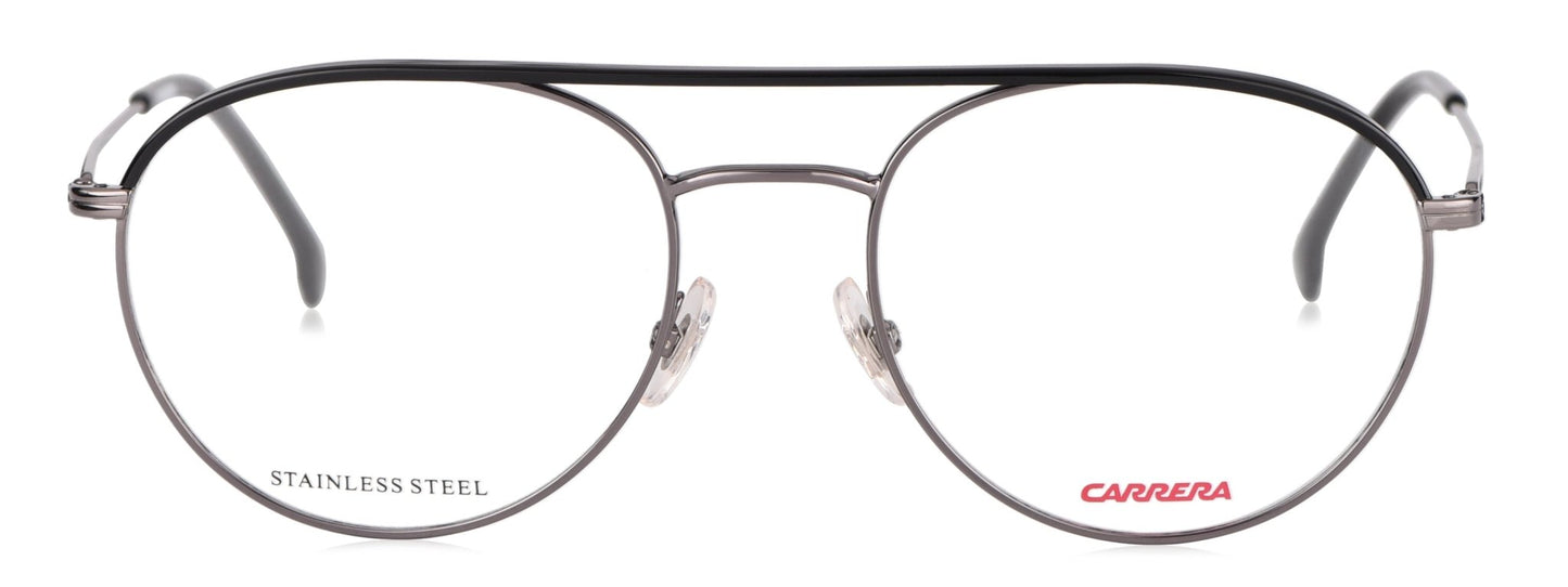 CARRERA 210 KJ1 Medium Gun/Black Unisex Premium Eyeglasses - Spetex.com