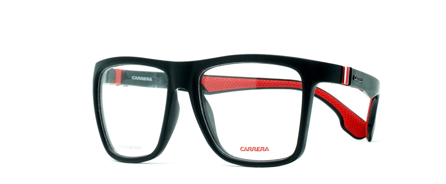 CARRERA 5549 807 Medium Black Unisex Eyeglasses - Spetex.com