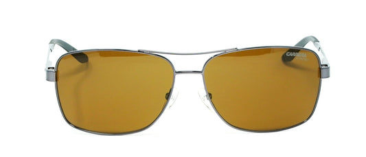 Carrera 8014/S KJ1 Medium Gun/Brown Unisex Sunglasses - Spetex.com