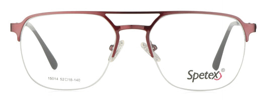 Spetex SPX 15014 MAROON Medium Maroon Unisex Eyeglasses