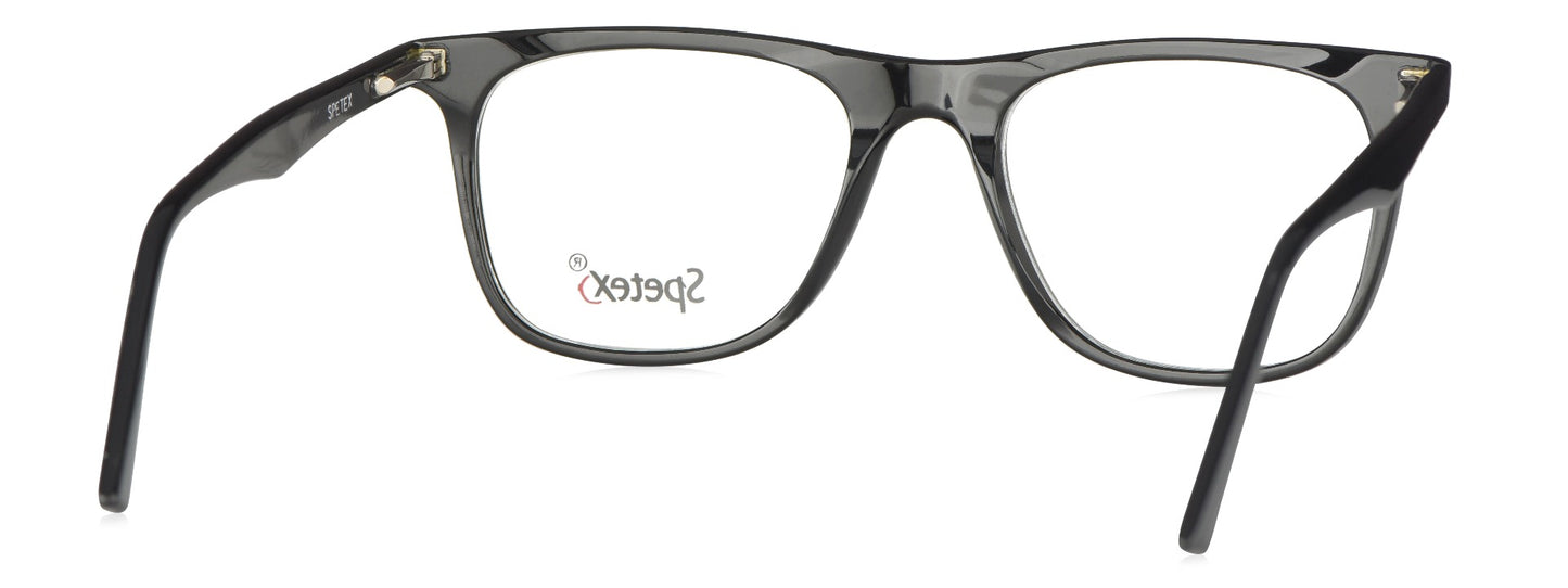 Spetex SPETEX M-5573 BLACK Medium Black Unisex Eyeglasses