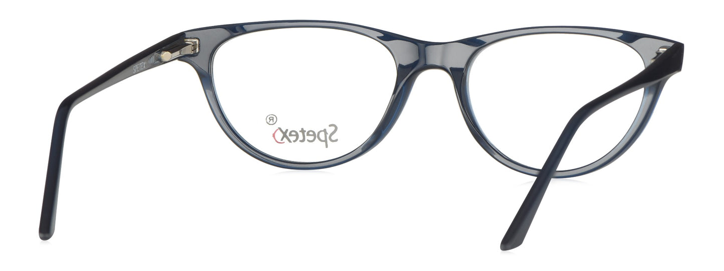 Spetex M-5553 BLUE Medium Blue Women Eyeglasses