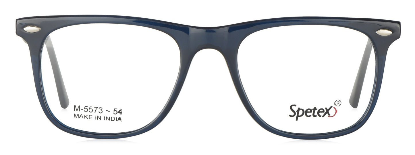 Spetex SPETEX M-5573 BLUE Medium Blue Unisex Eyeglasses